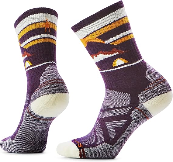 Women's Hike Light Cushion Mountain Moon Crew Socks